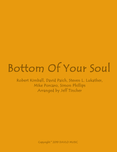 Bottom Of Your Soul (arr. Jeff Tincher)