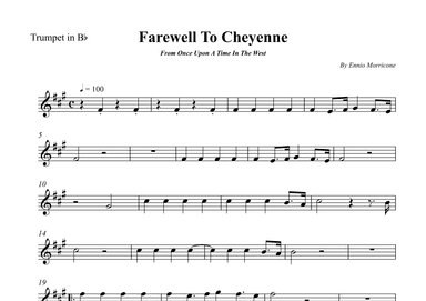 Farewell To Cheyenne (arr. Wesley S. SIlva)
