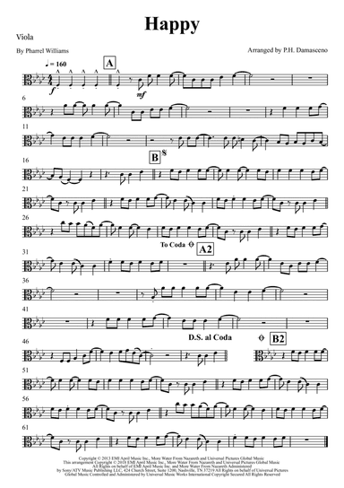 Happy (arr. P.H. Damasceno)