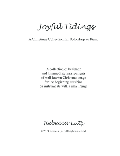 Joyful Tidings (arr. Rebecca Lutz)