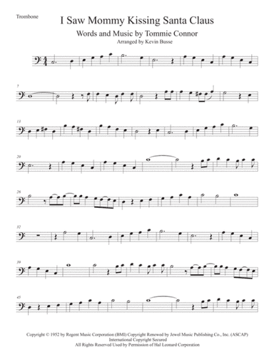 I Saw Mommy Kissing Santa Claus (arr. Kevin Busse)