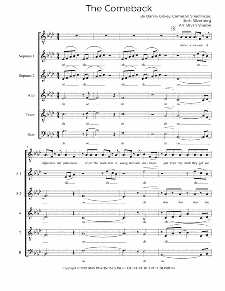 The Comeback (arr. Bryan Sharpe)