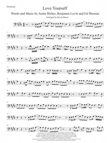 Love Yourself (arr. Kevin Busse)