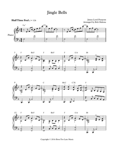 Jingle Bells (arr. Bob Malone)