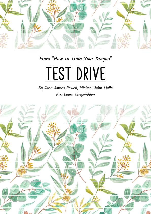Test Drive (arr. Laura Chegwidden)