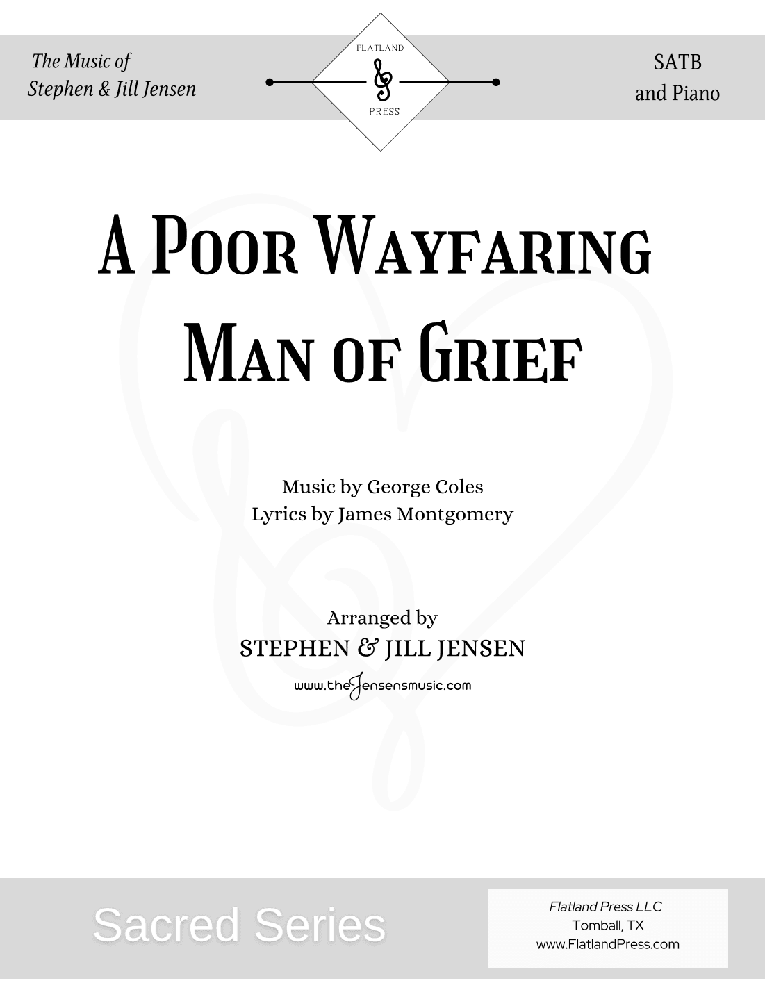 A Poor Wayfaring Man of Grief (arr. Stephen Jensen & Jill Jensen)