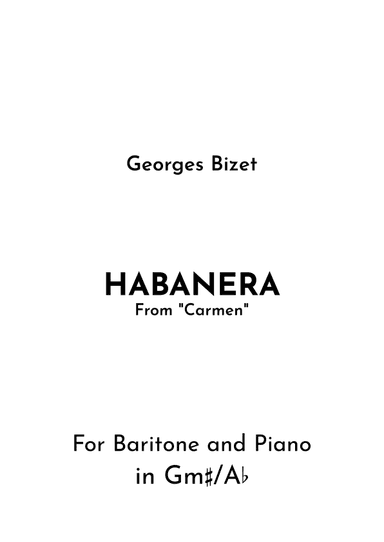 Habanera (arr. Jireh J.)