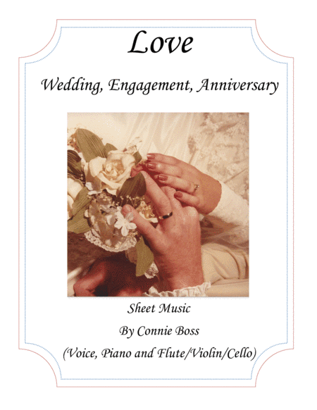 Love Book - Wedding, Engagement & Anniversary - Voice, Piano and optional instruments