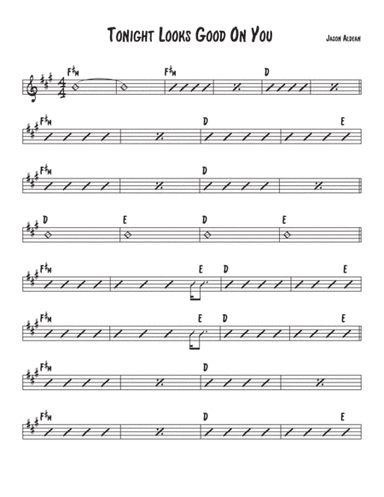Tonight Looks Good On You (arr. David M Fagnant)