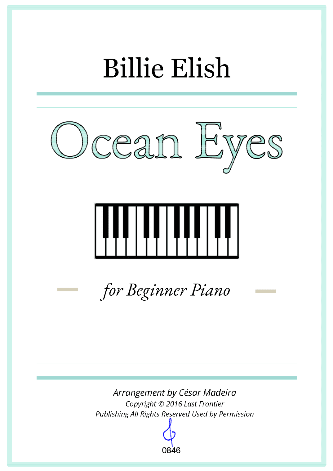 Ocean Eyes (arr. César Madeira)