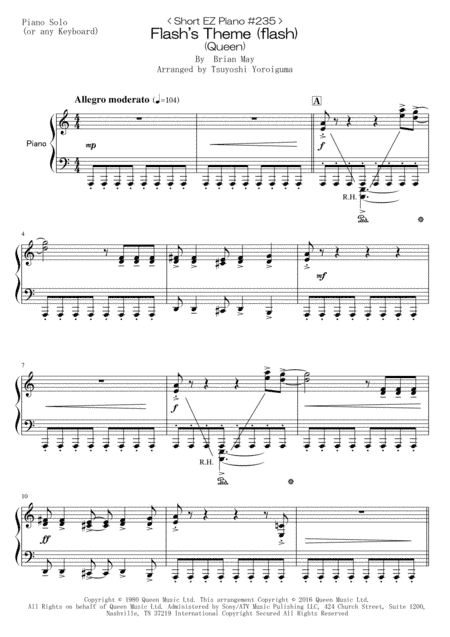 Flash's Theme (arr. Tsuyoshi Yoroiguma)