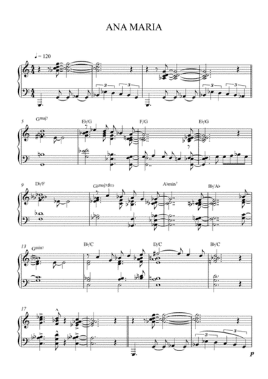 Ana Maria (arr. Michele Tognin)