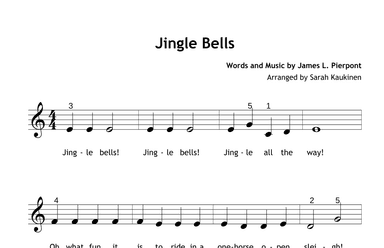 Jingle Bells (arr. Sarah Kaukinen)
