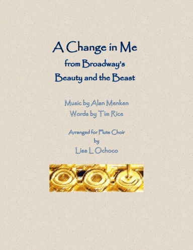 A Change In Me (arr. Lisa L Ochoco)