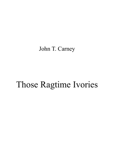 Those Ragtime Ivories