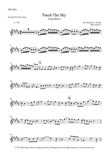 Touch The Sky (arr. Alex Souza)