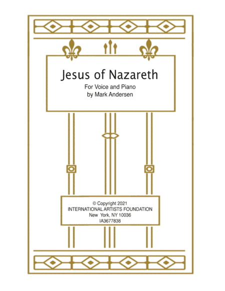 Jesus of Nazareth for Voice and Piano