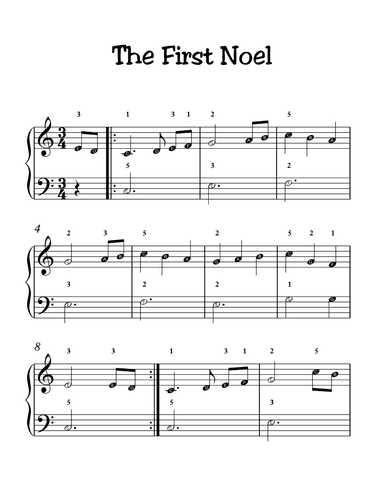 The First Noel (arr. Michał Pach)