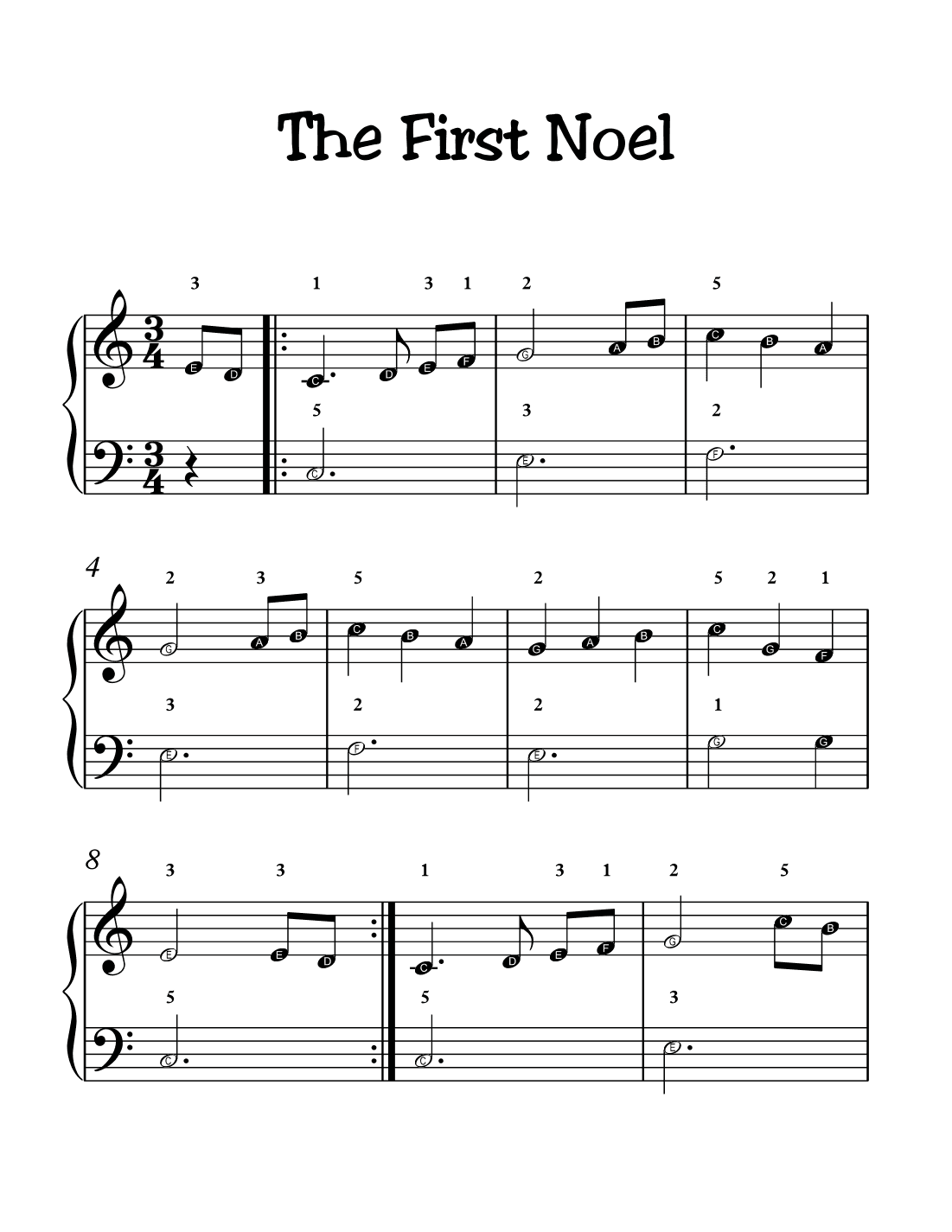 The First Noel (arr. Michał Pach)