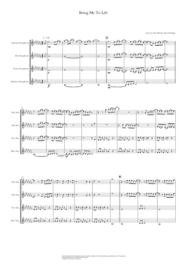 Bring Me To Life (arr. Junqueira's)