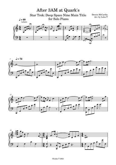 Star Trek - Deep Space Nine(r) (arr. Luka T.)