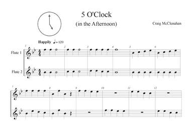 5 O'Clock (In the Afternoon)