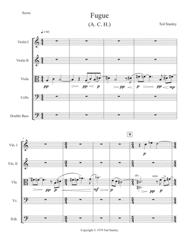 Fugue for Strings