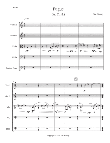 Fugue for Strings