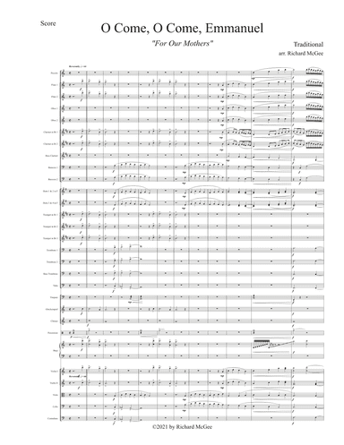O Come, O Come, Emmanuel (arr. Richard McGee)