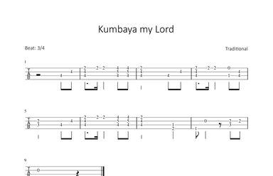 Kumbaya my Lord (arr. Bettina Schipp)