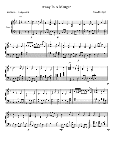 Away In A Manger (arr. Uzodike Ijeh)
