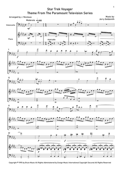 Star Trek - Voyager(r) (arr. John Nicolaus)