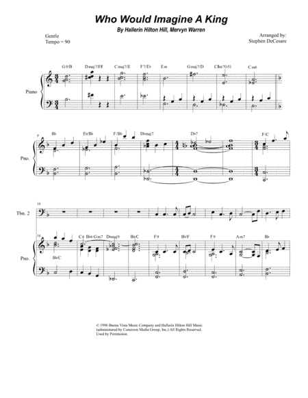 Who Would Imagine A King (arr. Stephen DeCesare)