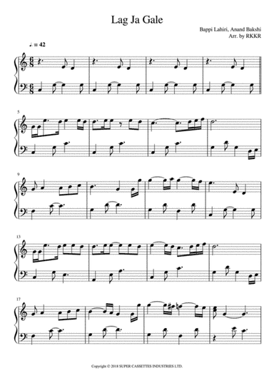 Lag Ja Gale (arr. RKKR)