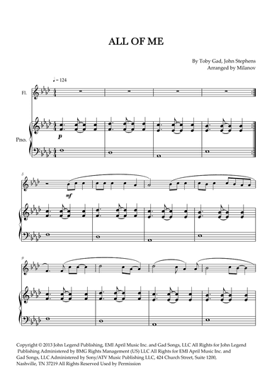 All Of Me (arr. Milanov)