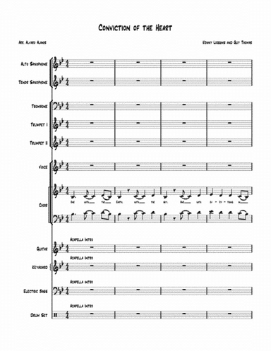 Conviction Of The Heart (arr. Alvaro Alanis)