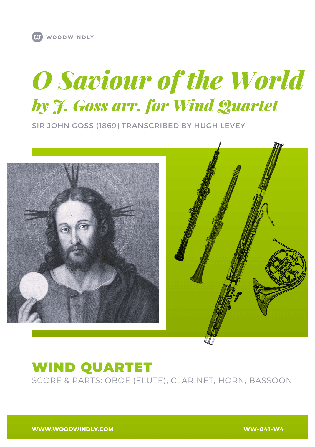 O Saviour of the World (arr. Hugh Levey)