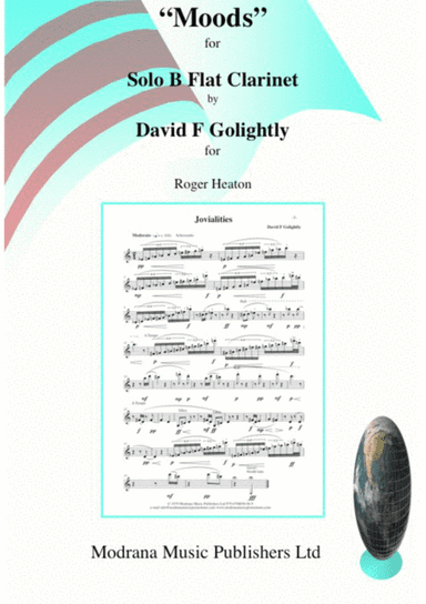 "Moods" for Solo B Flat Clarinet