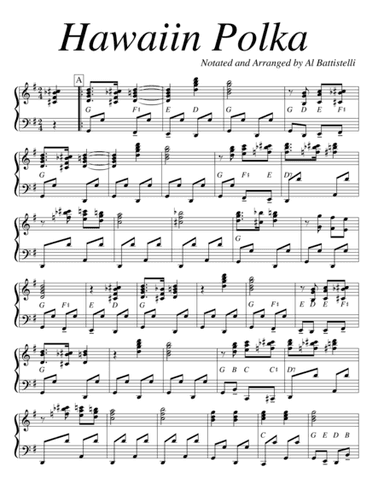 Hawaii Polka (arr. Al Battistelli)