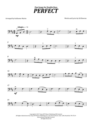 Perfect (arr. Guillaume Martin)