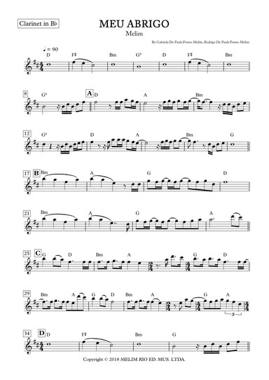 Meu Abrigo (arr. César Bortolucci)