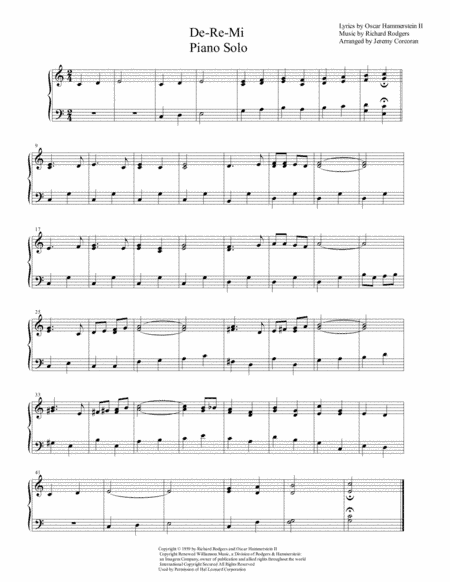 Do-Re-Mi (arr. Jeremy Corcoran)