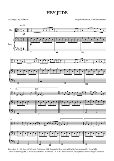 Hey Jude (arr. Milanov)