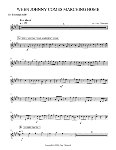 When Johnny Comes Marching Home (arr. Paul Ellsworth)