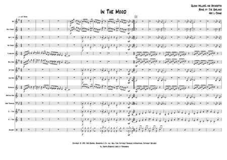 In The Mood (arr. L Crane)