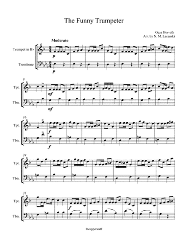 The Funny Trumpeter (arr. Nick Lacanski)