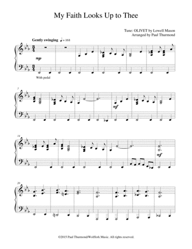 My Faith Looks Up to Thee (arr. Paul Thurmond)