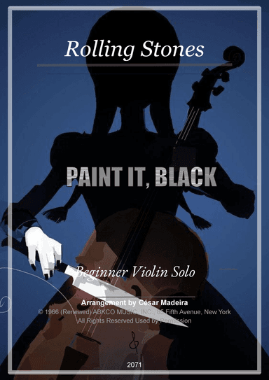 Paint It, Black (arr. César Madeira)