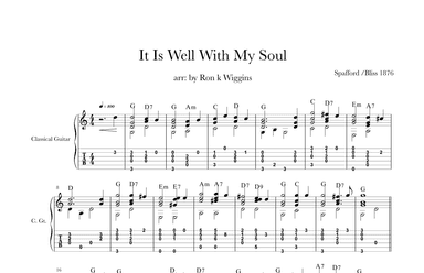It Is Well With My Soul (arr. Ron k Wiggins)
