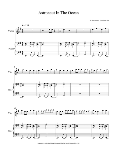 Masked Wolf (arr. André Laitano)
